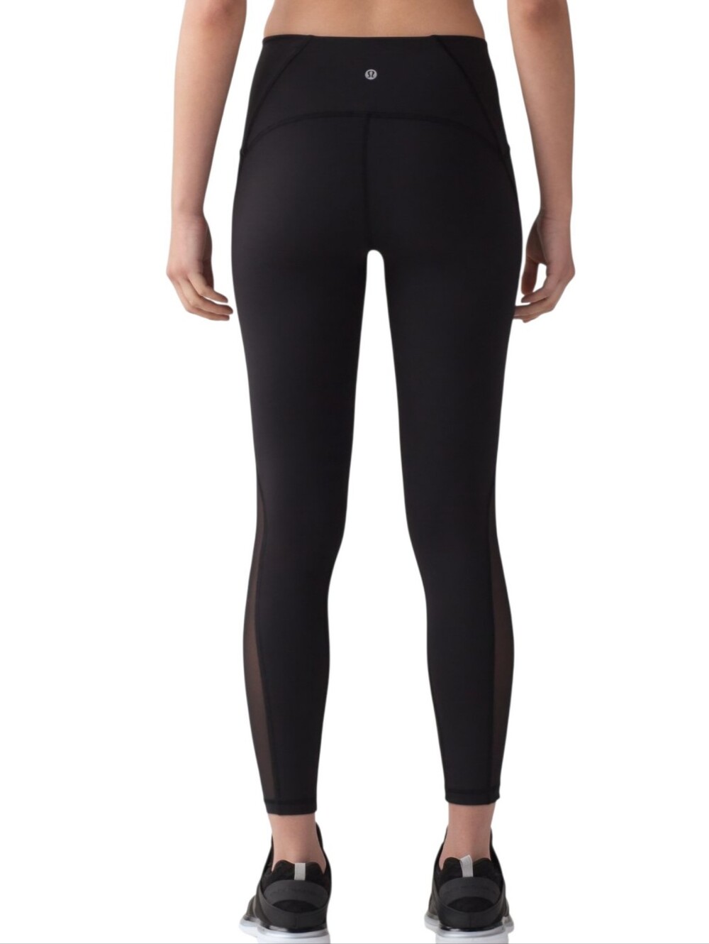 lululemon athletica High-Rise Black Align Pant With Mesh Sides Size 6